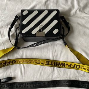 Off—White OFF WHITE satchel Handbag with 2 straps